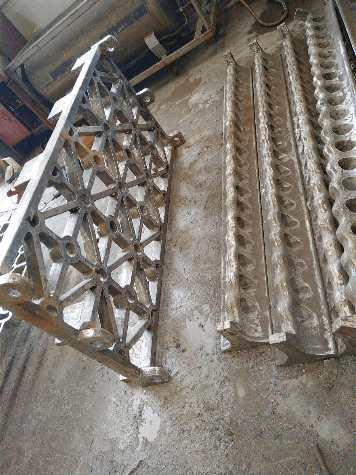 Heat-Resistant Steel Charge Rack